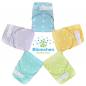 Preview: Blümchen Slimfit diaper cover OneSize without gusset plain color