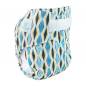 Preview: Blümchen Premium Pocket diaper Shell (3-16kg) Velcro geometric designs (Made in Turkey)