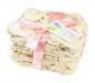 Preview: Blümchen Birdseye sized diaper 5 pcs. Organic Cotton- XS/S (2-5kg)