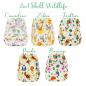 Preview: Blümchen 2in1 ECO shell OneSize Snap Wildlife (3-16kg)