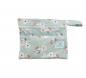 Preview: Blümchen mini wetbag PUL with 2 compartments COZY DESIGNS