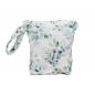 Preview: Blümchen volume wetbag PUL Floral white size S - recycled PES