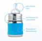 Preview: Purakikki Stainless steel Baby bottle 125ml with nipple