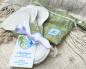 Preview: Blümchen FLORAL green waterproof panty liners HEMP-BAMBOO 3pcs. (Made in Turkey) - LARGE