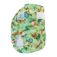 Blümchen Premium Pocket diaper Shell (3-16kg) Velcro Watercolor Collection (Made in Turkey)