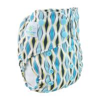 Blümchen Pocket diaper shell Snap Geometric Designs (3-16kg)
