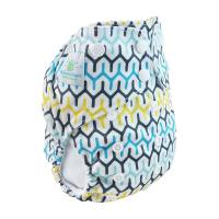 Blümchen Premium Pocket diaper shell Snap Geometric Designs (3-16kg) Made in Turkey