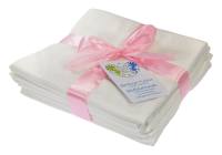 Blümchen birdseye flat diaper 70x70cm Organic Cotton (Pack of 5)