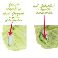 Blümchen diaper cover OneSize PUL YKK Snaps (Made in Turkey)