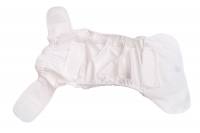 Blümchen Adult/ Junior 2in1 incontinence pant white - LARGE