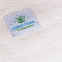 Blümchen birdseye flat diaper 80x80cm Organic Cotton (Pack of 5)