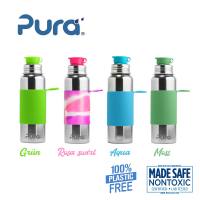 Pura Stainless steel Sport bottle 800ml Sleeve