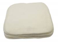 Blümchen Kuschel Organic Cotton cleaning wipes 10 pcs. - WHITE