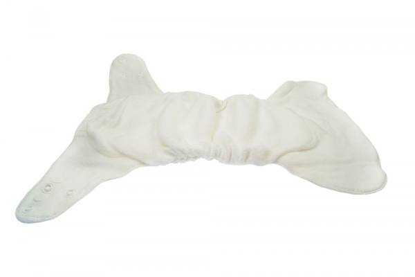 Blümchen OS slimfit "Kuschel" diaper printed 5 pcs. Organic Cotton Hook and loop (3-15kg)