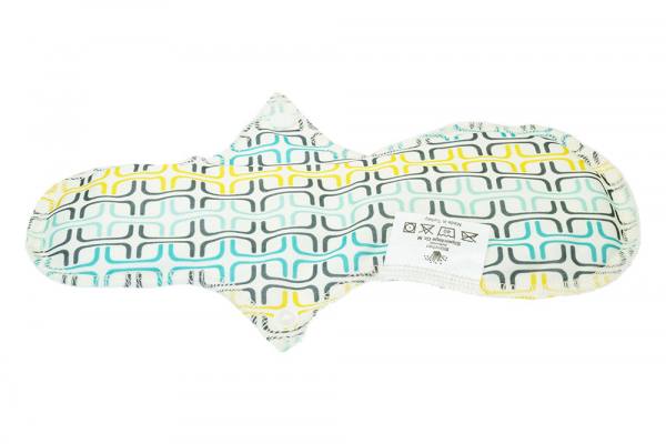 Blümchen waterproof butterfly pads Hemp/ Panty liners 3pcs. (Made in Turkey) - LARGE