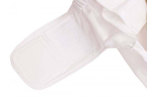 Blümchen Adult/ Junior 2in1 incontinence pant white - LARGE