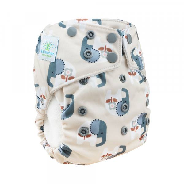 Blümchen All-in-One Bamboo OneSize Snap (3,5-15kg) Cozy Designs (without core)