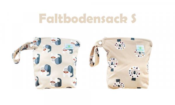 Blümchen wasserdichter Faltbodensack PUL mit Zip Cozy Designs Größe S