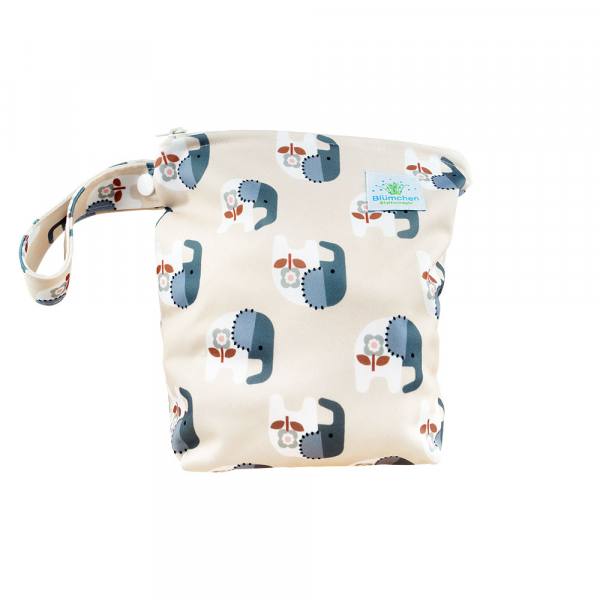 Blümchen wasserdichter Faltbodensack PUL mit Zip Cozy Designs Größe S