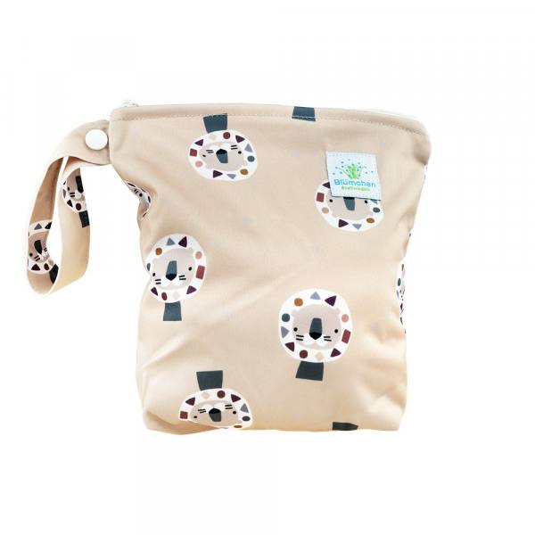 Blümchen wasserdichter Faltbodensack PUL mit Zip Cozy Designs Größe S