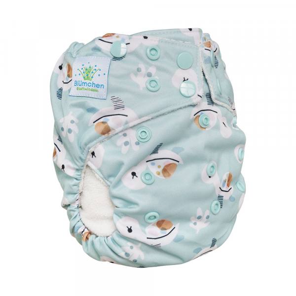 Blümchen All-in-One Bamboo OneSize Snap (3,5-15kg) Cozy Designs (without core)