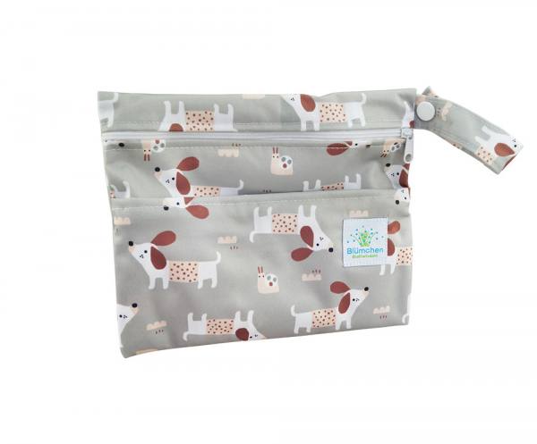 Blümchen mini wetbag PUL with 2 compartments COZY DESIGNS