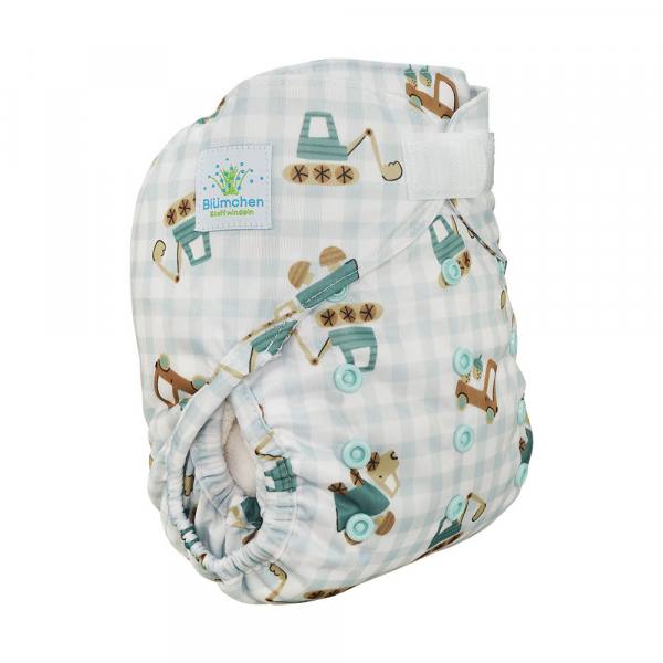 Blümchen diaper cover OneSize PUL Hook Harmony Designs (recycled PES)