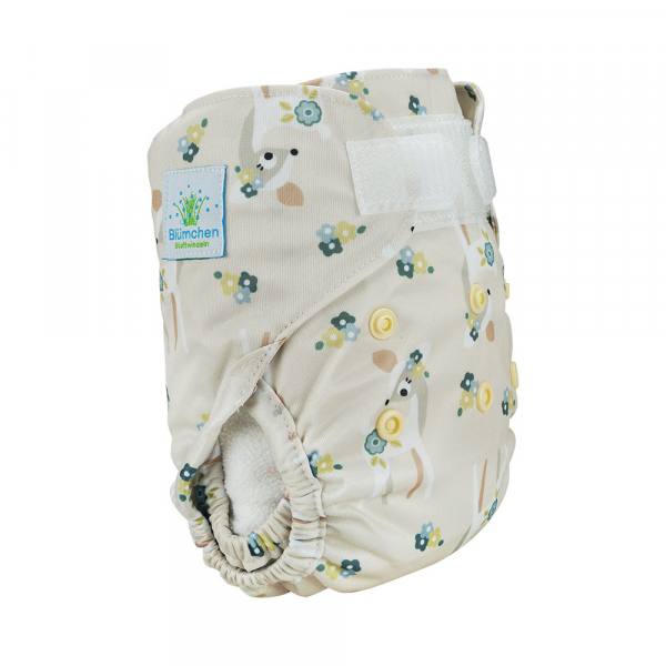 Blümchen 2in1 shell Newborn (3-6kg) HARMONY Designs - recycled PES