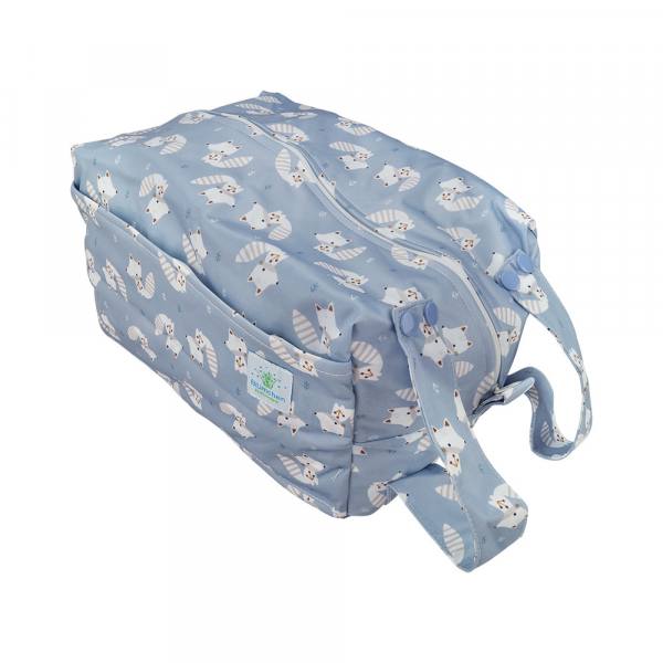 Blümchen wasserdichter Trolleybag PUL - recycled PES