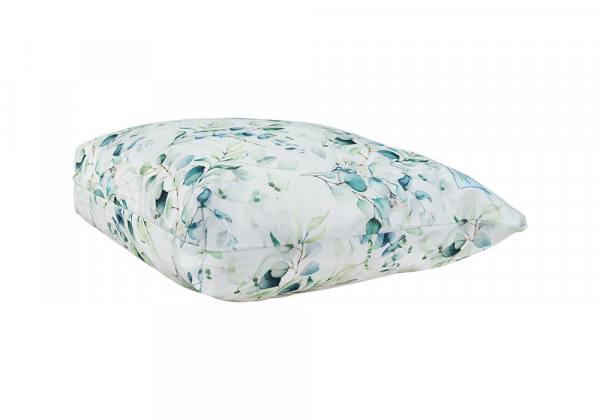 Blümchen wasserdichter Faltbodensack PUL FLORAL weiss Größe M - recycled PES