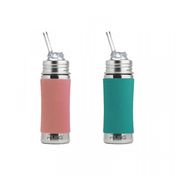 Purakikki Stainless steel KIDDO Straw bottle 325ml