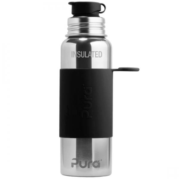 Pura Isolierte Sportflasche 600ml mit Sleeve (1 Stück)