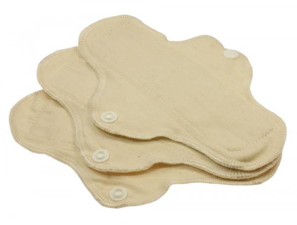 Blümchen waterproof panty liner Organic Cotton TWILL 3pcs. MEDIUM